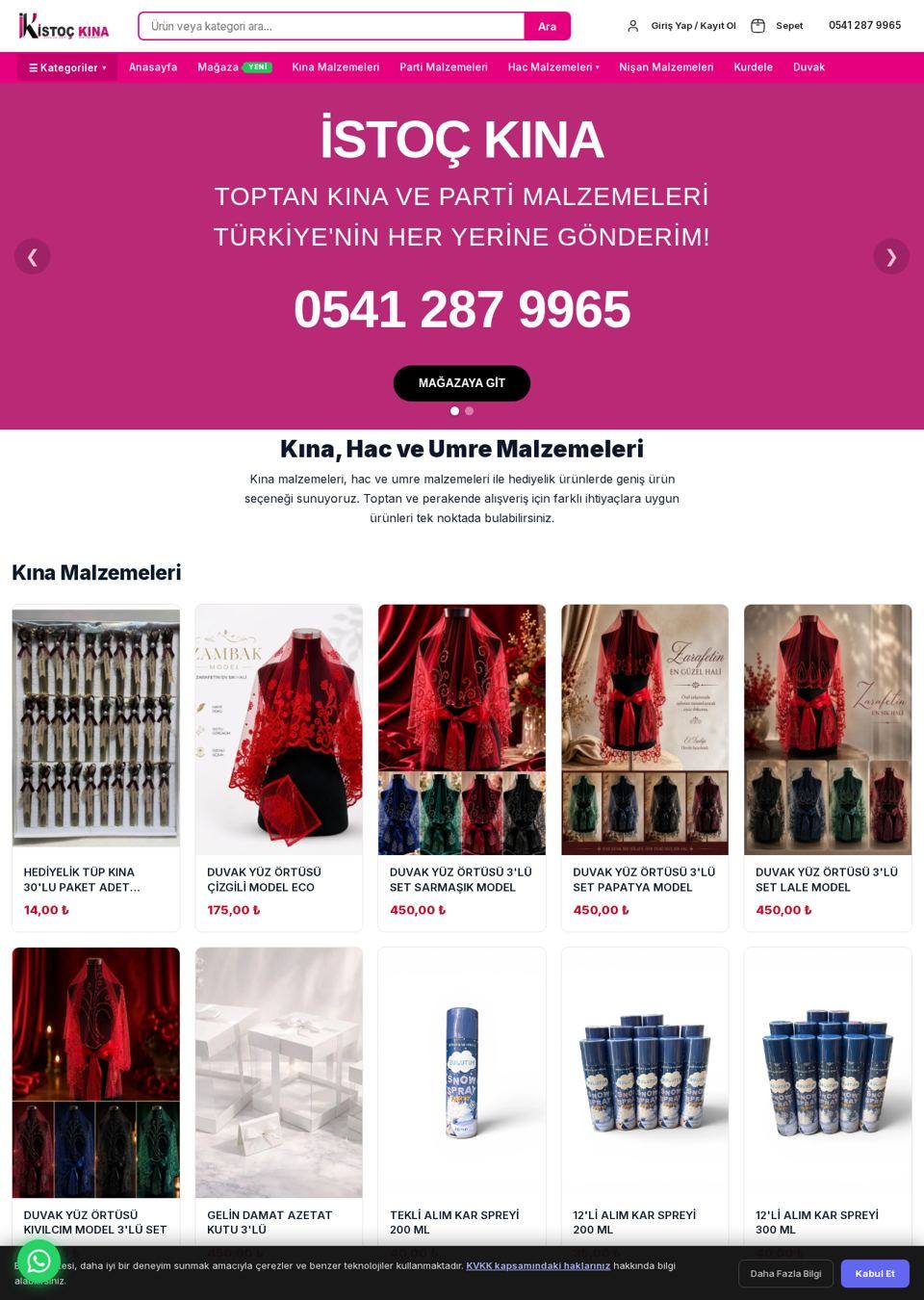 İstockina web sitesi